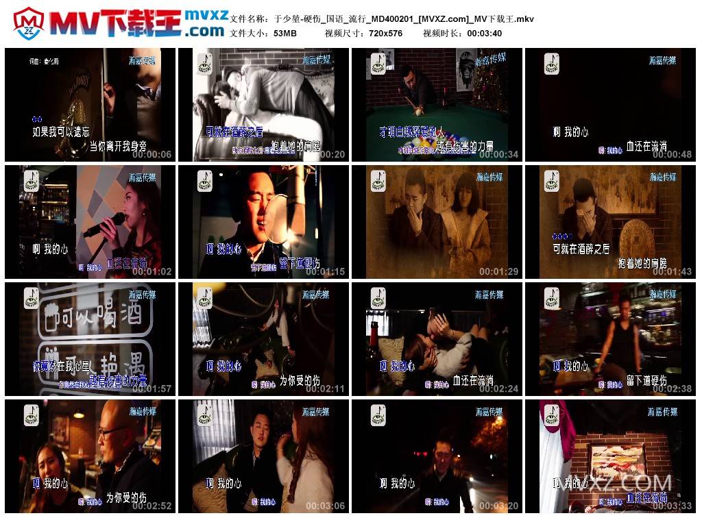 于少堃-硬伤_国语_流行_MD400201